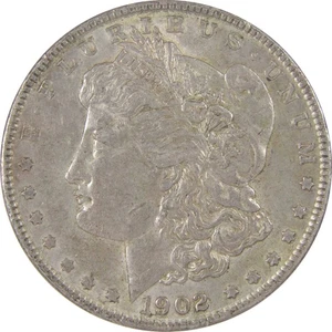 1902 Morgan Dollar XF EF Extremely Fine Silver $1 Coin SKU:I18742 - Picture 1 of 4