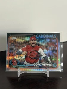 Willson Contreras 2024 Topps Chrome Prism Refractor St. Louis Cardinals #234 - Picture 1 of 2