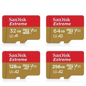 SanDisk Extreme PRO Micro SD Memory Card 32GB 64GB 128GB 256GB - Picture 1 of 14
