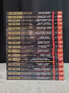 John Constantine Hellblazer DC Vertigo TPB OOP Graphic Novel Lot Vols 1-6 & 8-17 - Bild 1 von 17
