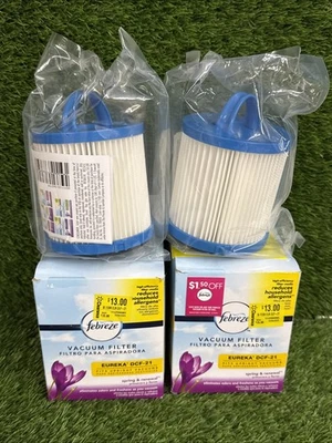 2~Febreze Eureka DCF-21 Premium Allergen Vac. Filtro ~ aroma de primavera y renovación Foto 1 de 4