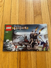 Lego Castle Skeletons' Prison Carriage (7092) Instruction Booklet Only