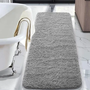 Bathroom Rug Runner 24x60 Inch, Soft Thick Absorbent Microfiber Bath Rugs for... - Picture 1 of 7