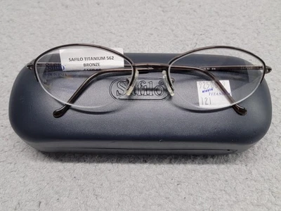 Safilo 钛 562 Elasta 眼镜框 青铜 54-18-135 光学眼镜 K1X — 第 1/4 张图片