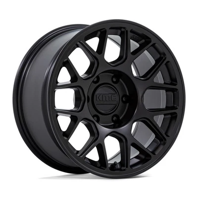 Rueda 17" KMC KM730 Hacha Negro Mate 17x8.5 6x135 0mm Para Llanta Ford Lincoln Foto 1 de 4