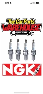 FOUR NGK 93231 / PZKER7B8EGS ( x4 ) GENUINE SPARK PLUGS SET - Picture 1 of 1