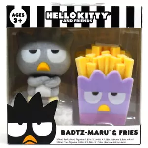 Figuras flocadas de Hello Kitty and Friends - Badtz-Maru & Fries - Imagen 1 de 4