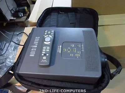 1198 HOURS - SHARP XG-NV33XE Beamer Projector 1000 Lumens XGA INCL REMOTE + CASE - Bild 1 von 3
