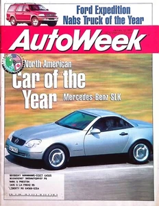 Autoweek Magazine January 13, 1997 Car of the Year Mercedes Benz SLK - Imagen 1 de 2