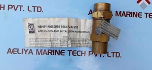 Henry 5234 Pressure Relief Valve 3/4 Inch - Picture 1 of 11