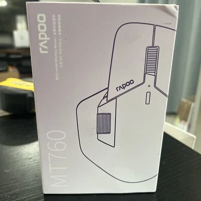 RAPOO MT760 Grey White Multi-mode Wireless Mouse -Switch between Bluetooth 5.0 - Image 1 of 4