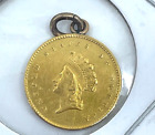 $1  Gold Love Token Pendant