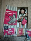 Ideal Toni Doll P-90 Hard Plastic in Box + Tag & Accessories  14"  1950'