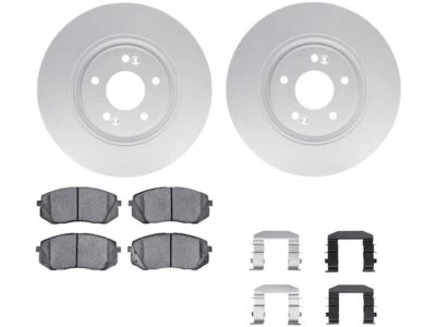 Kit de pastillas de freno y rotor delantero fricción dinámica 22837DX para Kia Cadenza 2014-2016 Foto 1 de 2