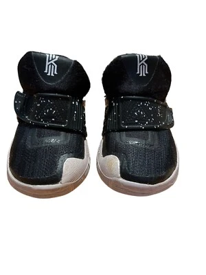 Nike Kyrie 6 (TDV) Basketball Shoes Sneaker Black White BQ5601-001 Baby Size 4C - Image 1 of 4