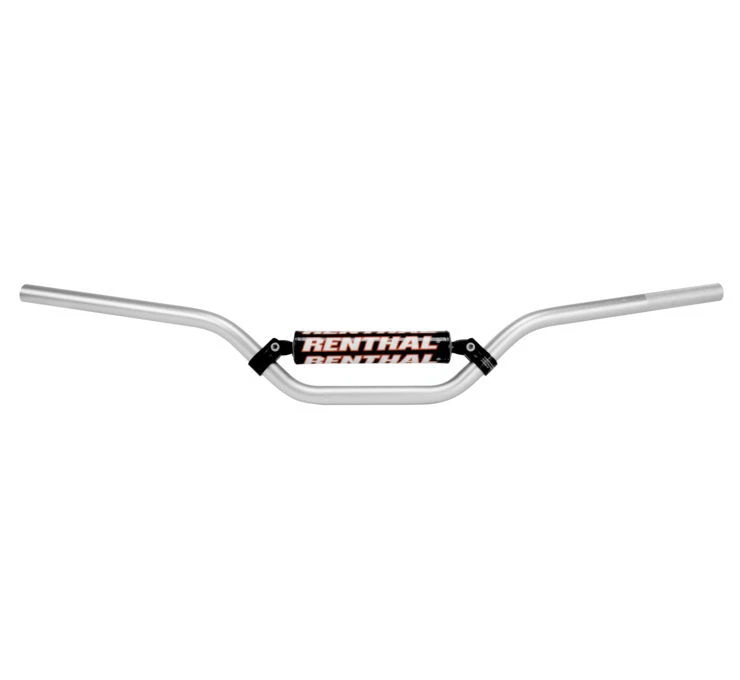 Renthal 7/8'' Handlebars for Offroad Silver Bend Trials 5.5 735-01-SI-04-254 - Image 1 of 1