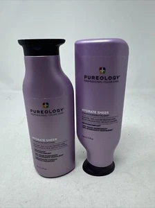 Pureology Hydrate Sheer Shampoo & Conditioner- Fine, Dry, Color-Treated Hair 9oz - Picture 1 of 2