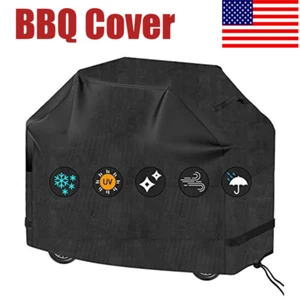 58 Inches UV Coating Heavy Duty Protection Outdoor Waterproof BBQ Grill Cover US - Picture 1 of 12