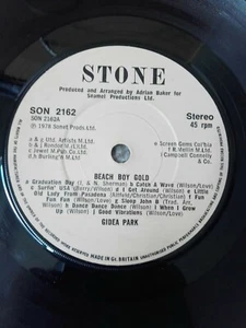 Beach Boy Gold - Gidea Park 7 inch Vinyl Single - Picture 1 of 6