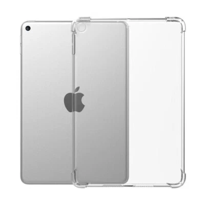 For iPad 11/10/9/8/7tth Gen Air 4 5 Pro 11 Soft TPU Clear Case Shockproof Cover - Image 1 of 4