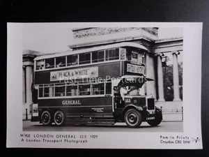 Bus L.G. DOPPELDECKER LS 5 - LONDON Pamlin Druck RP Postkarte M902 - Bild 1 von 2