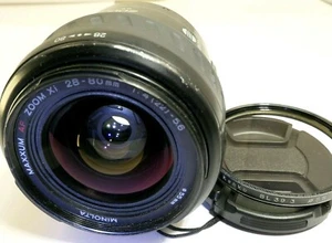 Konica Minolta AF XI 28-80mm f4-5.6 Xi Lens w/ aperture stuck needs repair AS IS - Picture 1 of 11