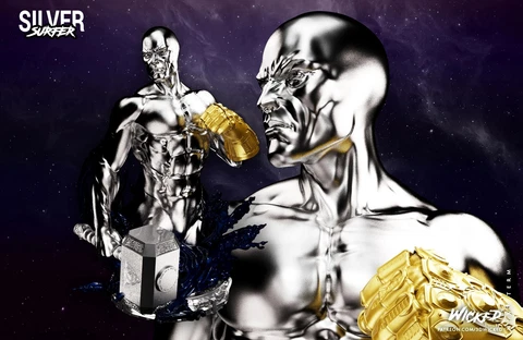 Silver Surfer - Marvel Collector Bust! - 3D Printed! Cover