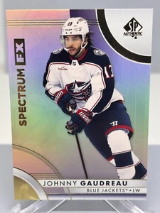 23-24 Johnny Gaudreau #S-5 Columbus Blue Jackets Unscratched SPA Spectrum FX - Bild 1 von 2
