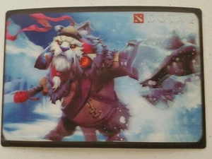 Dota 2 Valve Steam TI4 Tusk 3D Lenticular Postkarte Dotakins sehr selten - Bild 1 von 5