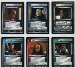 Star Trek CCG 1E 2nd Anthology 6 Card Sealed Set - Bild 1 von 1