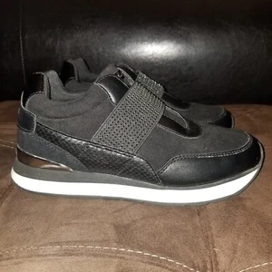 Zapatilla deportiva Maria Mare para mujer negra/negra sin cordones talla 7,5 - Imagen 1 de 12