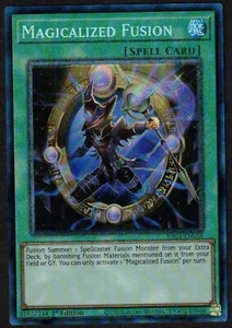 Yugioh Magicalized Fusion RA01-EN058 Prismatic Collector's Rare 1st - VLP - Picture 1 of 2