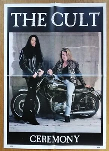 THE CULT ceremony vintage poster affiche - Imagen 1 de 1