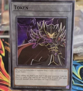 Token: Supreme King Jaden & Supreme King's Castle TKN5-EN019 Supreme Darkness... - Picture 1 of 1