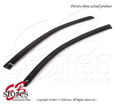 Pontiac Grand Prix cupé 1997-03 montado en el exterior humo oscuro JDM visera de ventana 2 piezas Foto 1 de 4