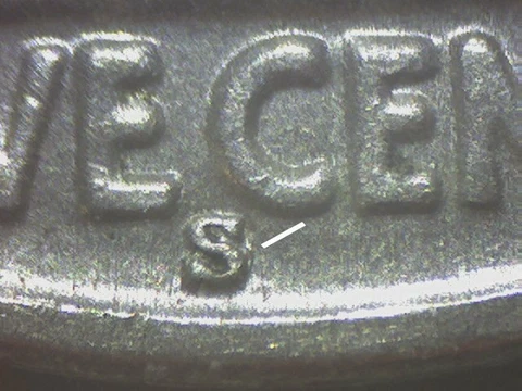 1937-S BUFFALO NICKEL RPM S OVER S   V.FINE CLEANED  HH7 Cover