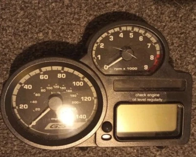 BMW R1200GS speedometer speedo - 57000 miles - Image 1 of 4