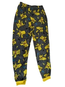 Pokémon Pikachu Pajama Bottoms/Sleep Pants Loungewear Size Youth Large 12/14 - Picture 1 of 3