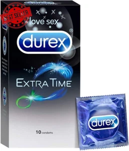 Extra Time Condom 10 Pack Box Long Lasting Protection - AU - Picture 1 of 12