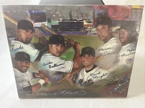 2007 NEW YORK METS 16x20 Haiyan Canvas artwork Print RARE Beltran Reyes Wright - Picture 1 of 6