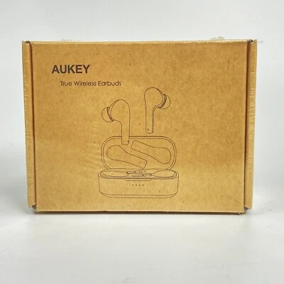 True Wireless Earbuds with Case - Black Aukey EP-T21P - New in Box - Image 1 of 4