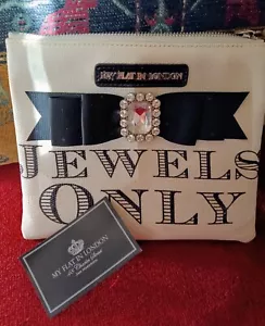 My Flat in London "Jewels Only" Handtasche Reißverschluss Kunststrass - Bild 1 von 5