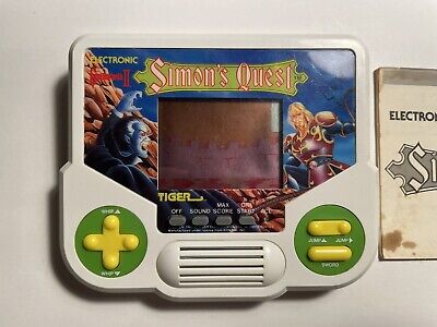 Vintage Tiger Electronics Castlevania 2: Simon’s Quest 1988 LCD Handheld NICE