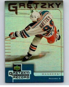 1999-00 Upper Deck McDonald's Gretzky Performance #8 Wayne Gretzky  V69012