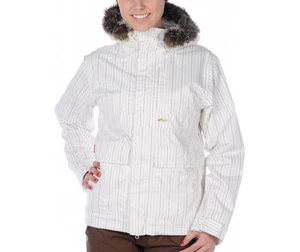 Foursquare Dahlia Jacket Womens Snowboard Ski 10k Waterproof Insulated S M - Picture 1 of 7