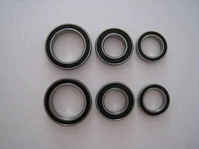 NOVATEC A291SB-SL / F482SB-SL ROAD HYB CERM BALL BEARING FRONT & REAR HUB - Image 1 of 3