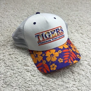 Clemson University Tigers Hat Cap Adjustable Floral College NCAA Trucker Mesh - Picture 1 of 7