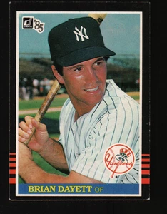 1985 Donruss Baseball #152 - Brian Dayett - New York Yankees  85-169 - Picture 1 of 2