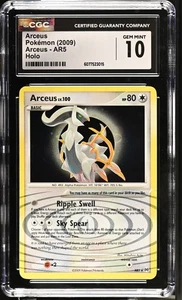 CGC 10 Arceus AR5 Holo Arceus Pokémon Card - Picture 1 of 2
