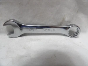 Wright 1/2" Stubby Combination Polished Wrench #1516 - Made in the USA - Picture 1 of 6